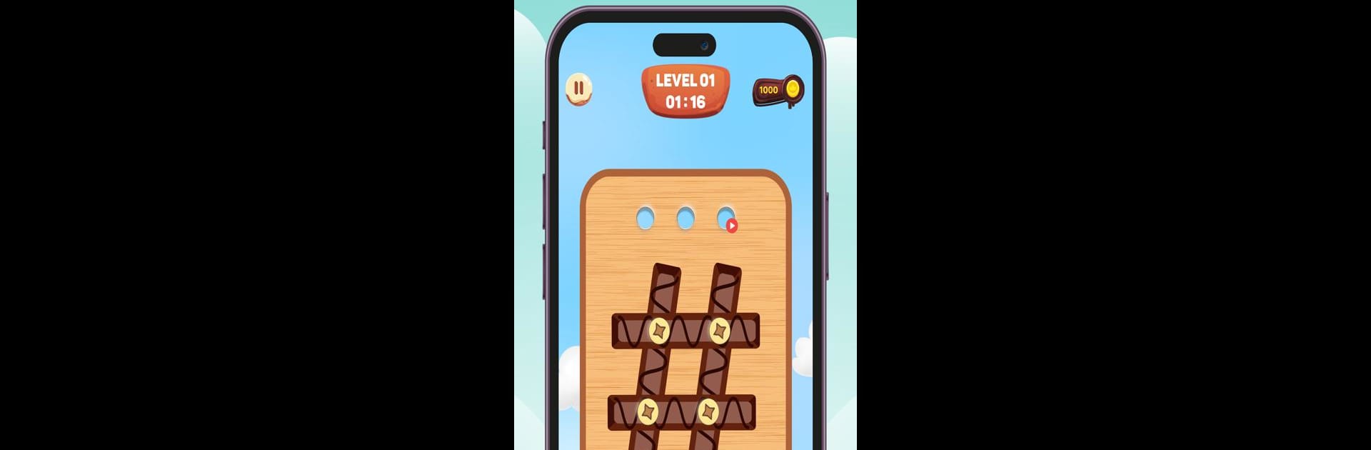 Nut & Bolt: Candy Wood Puzzle