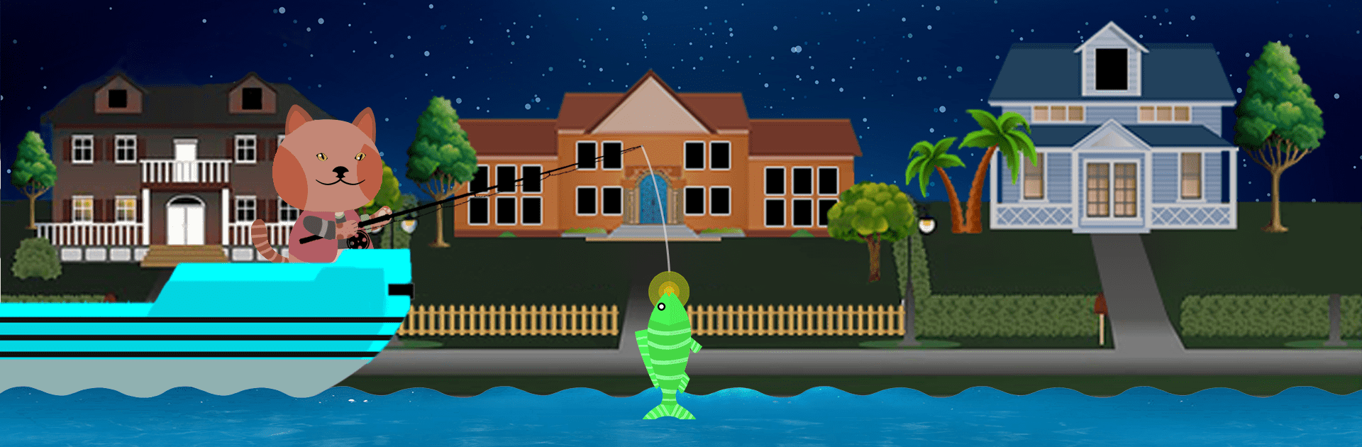 Cat Gos Fishing Simulator