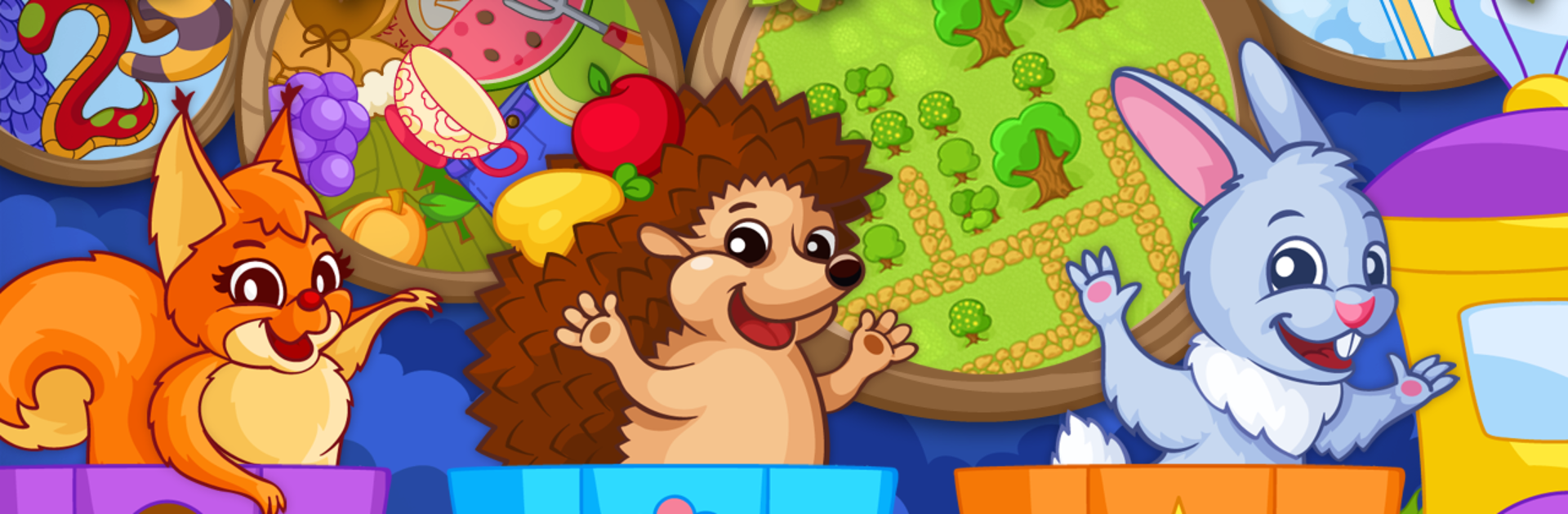 Hedgehog's Adventures: Story with Logic Games Free