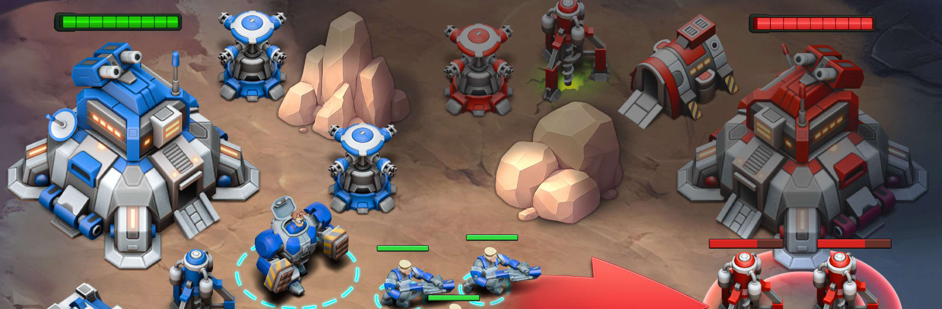 Star Troopers: PvP Duels RTS