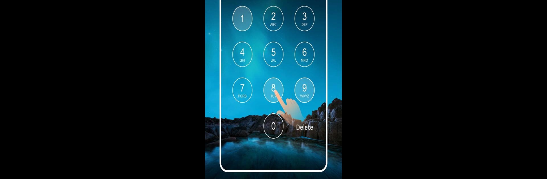 Smart lock screen