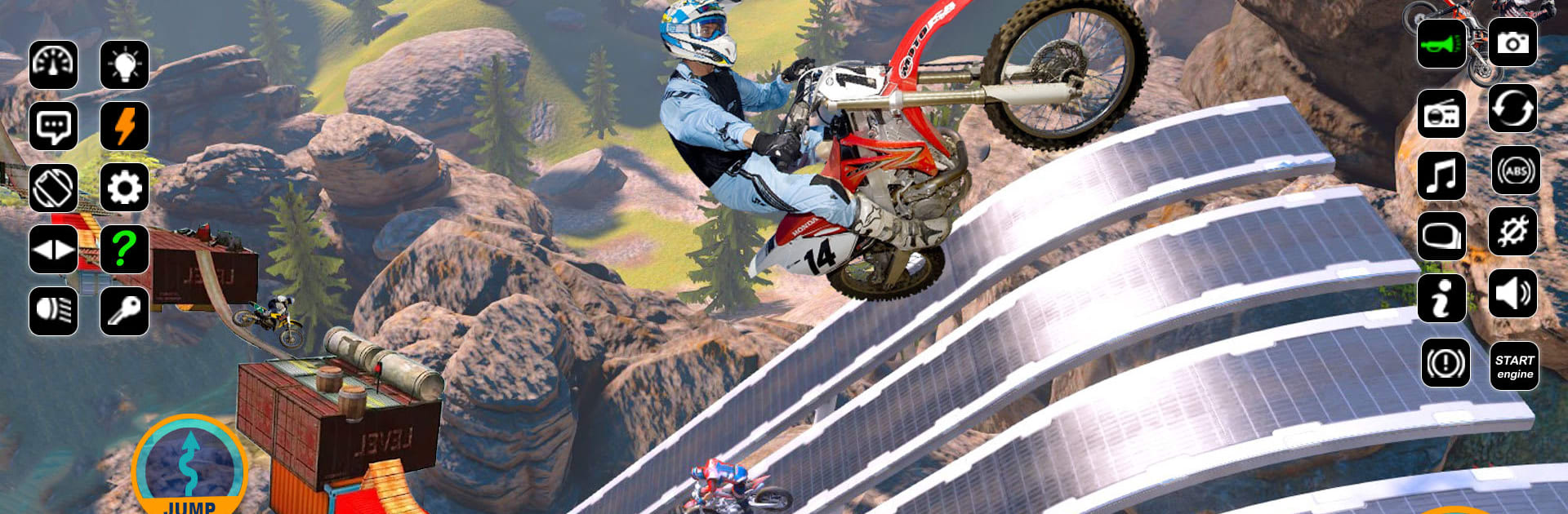 juego de carreras en bicicleta