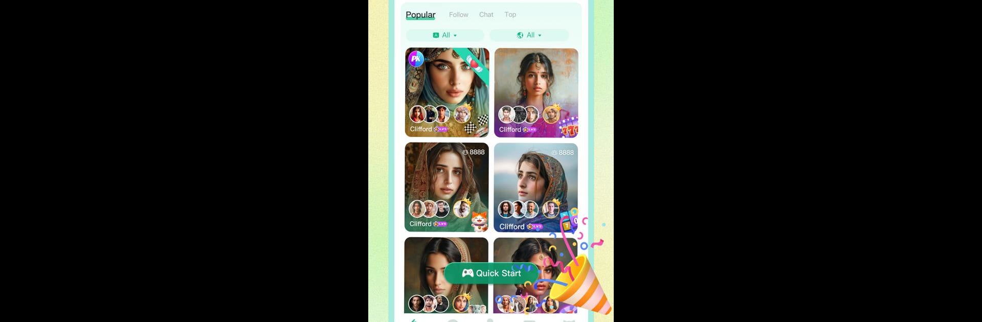 Gemgala - Party & Chat & Games
