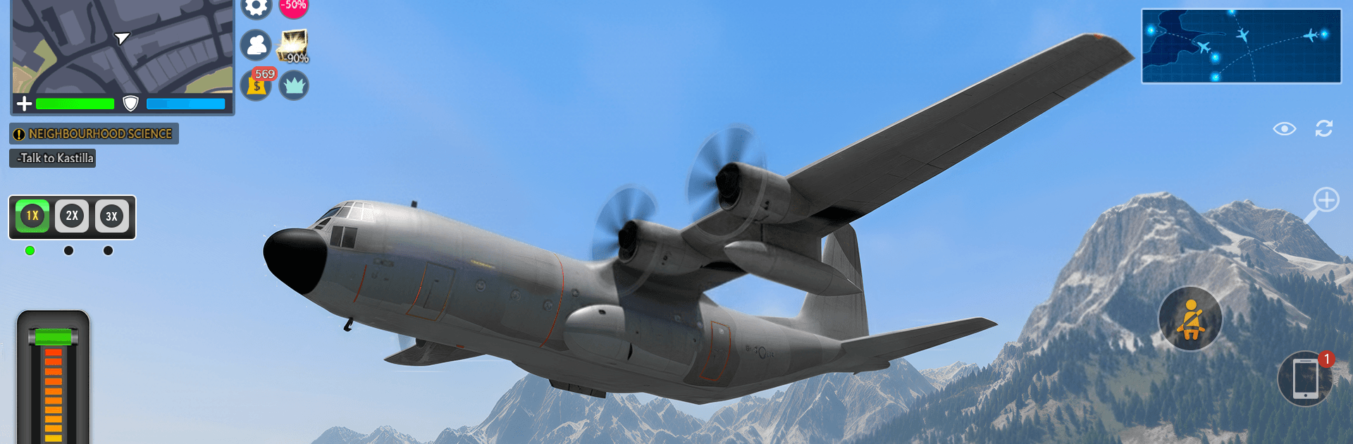 Plane Games: Pilot Flight 3D