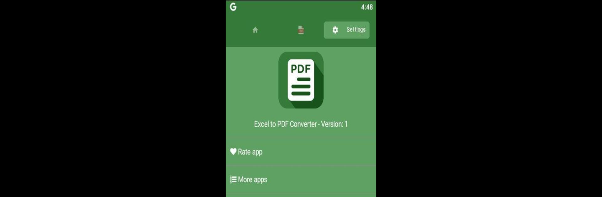 XLSX to PDF Converter