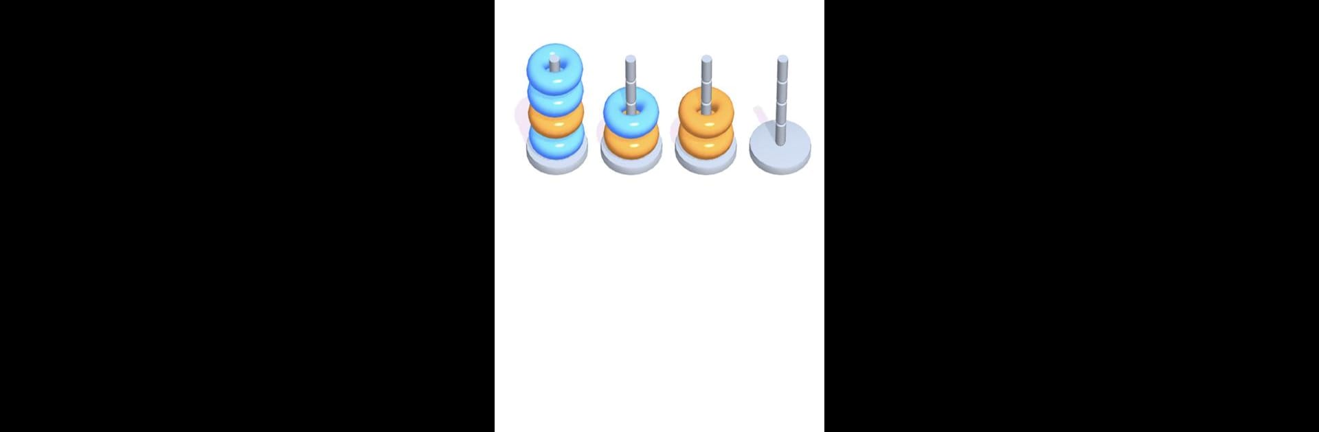 Hoop Stack - Color Puzzle Game