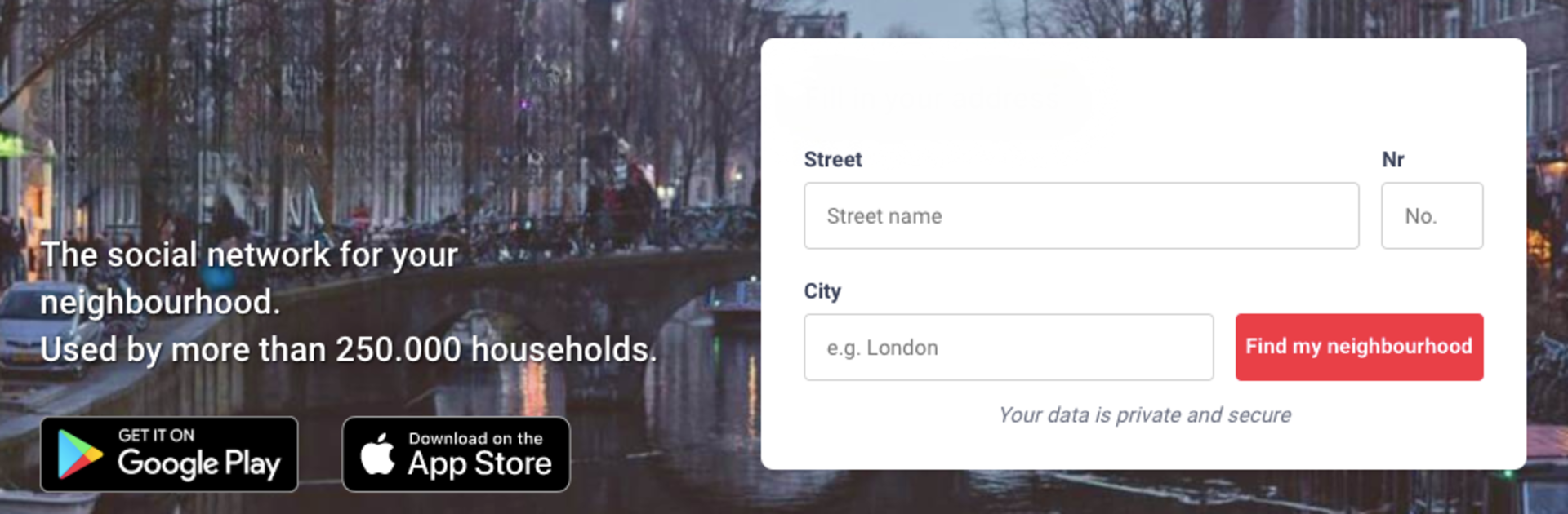 Hoplr - Get in touch with your neighbours