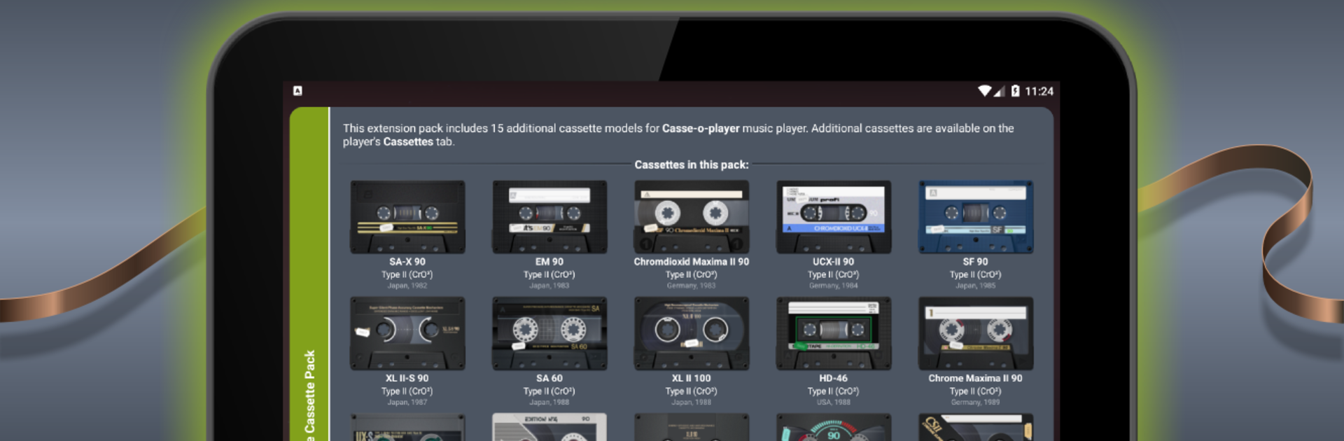 Chrome Cassette Pack