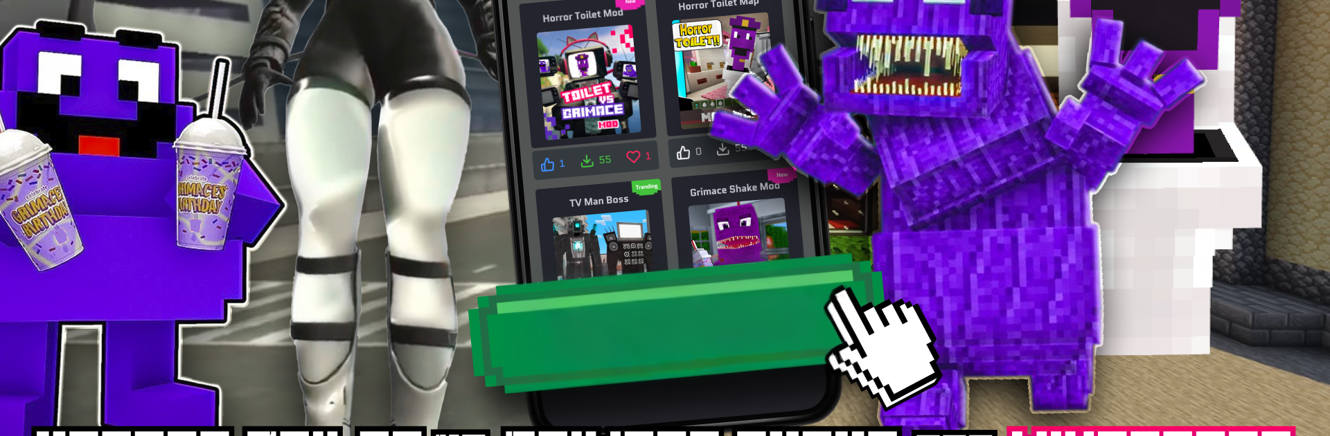 Horror Toilet Mods Minecraft