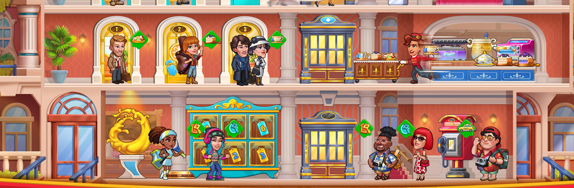 Hotel Empire Fever-Jeu d'hôtel