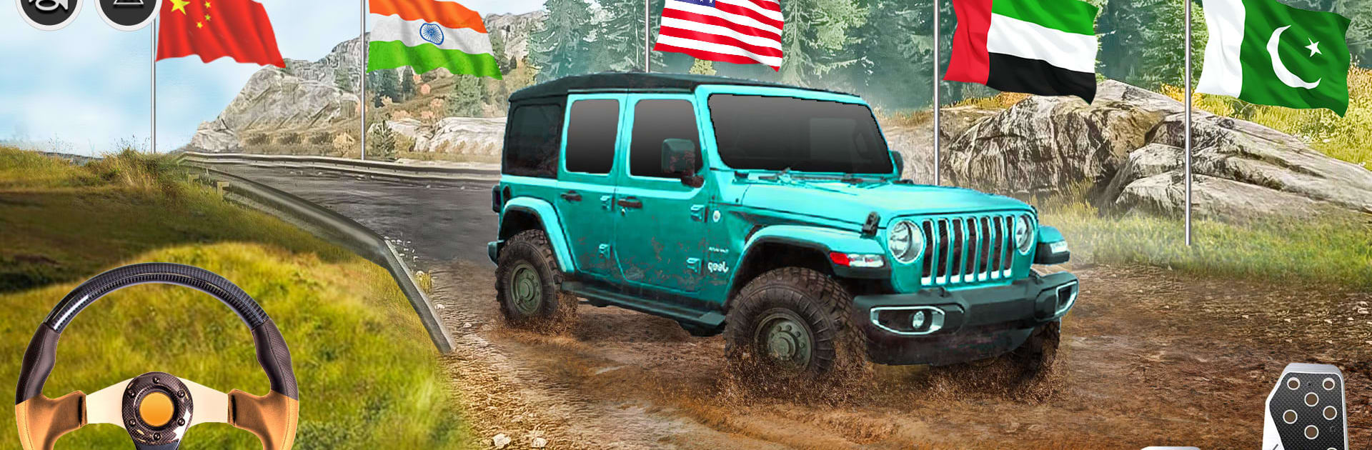 Offroad SUV: 4x4 Driving Game