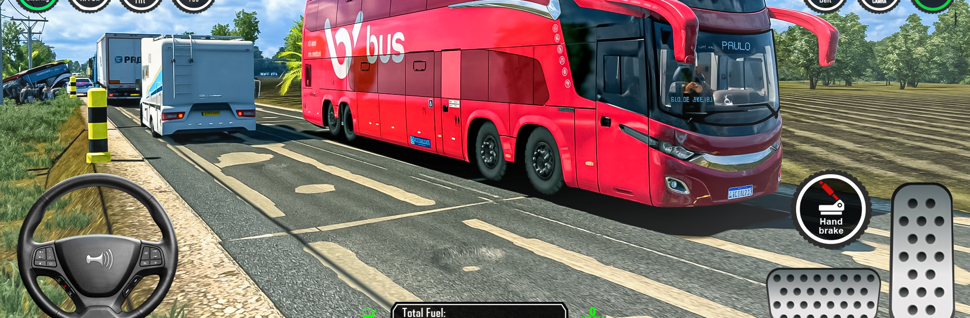 Open World City Bus Driving 3d