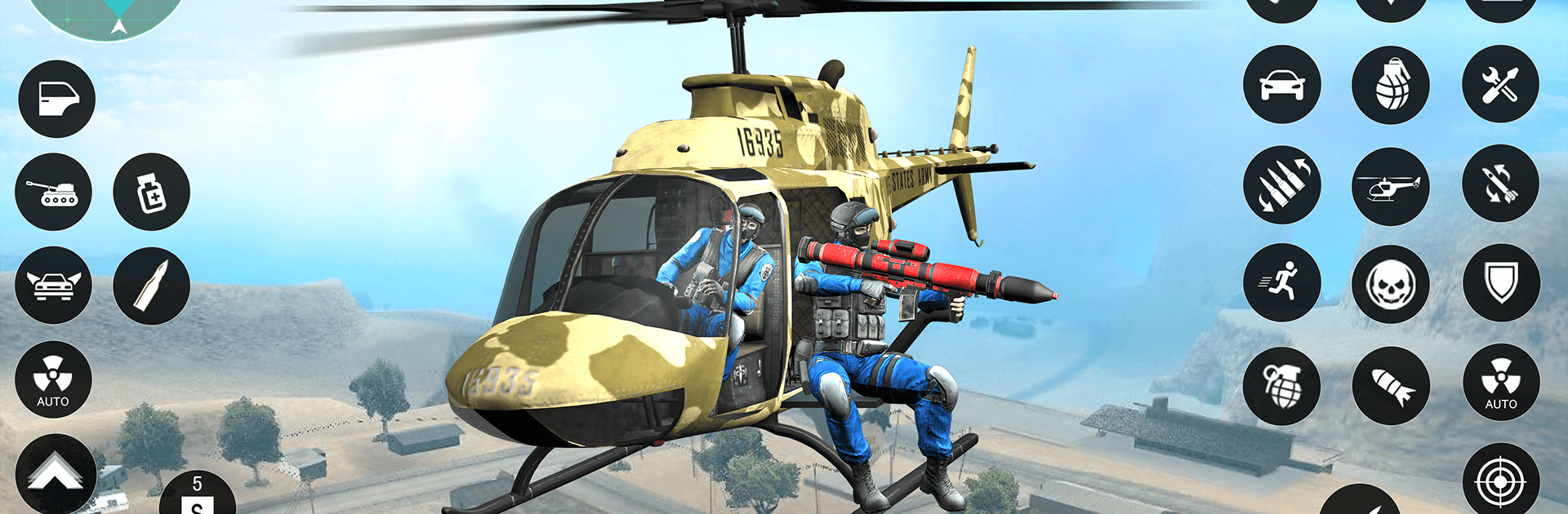 Gunship Air Strike Sky Warfare