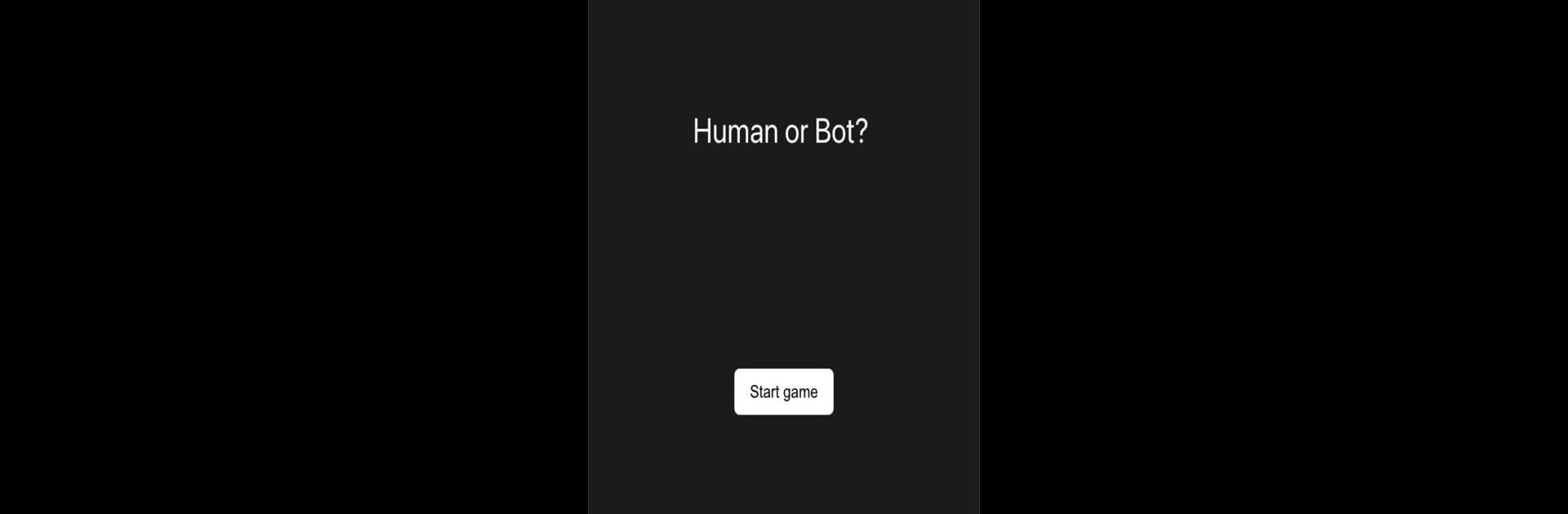 Human or Not
