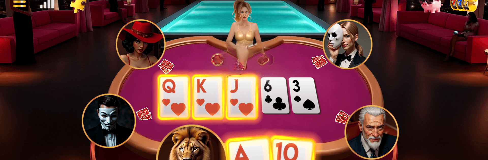 Hold'Em All Texas Omaha Poker