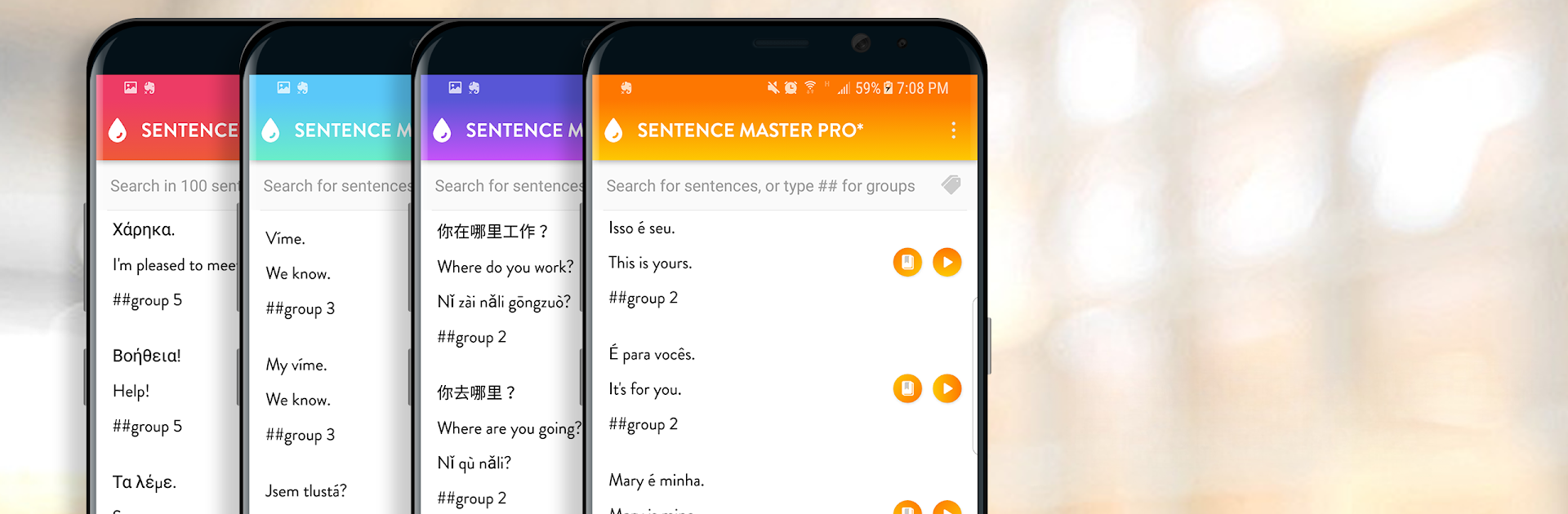 English Sentence Master