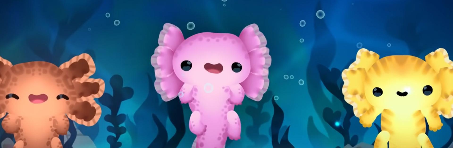 Axolotl Virtual Pet cute game for Android - Free App Download