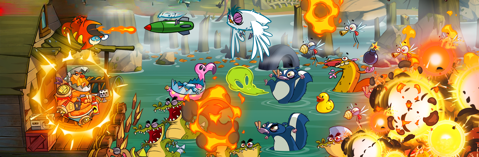 Swamp Attack 2