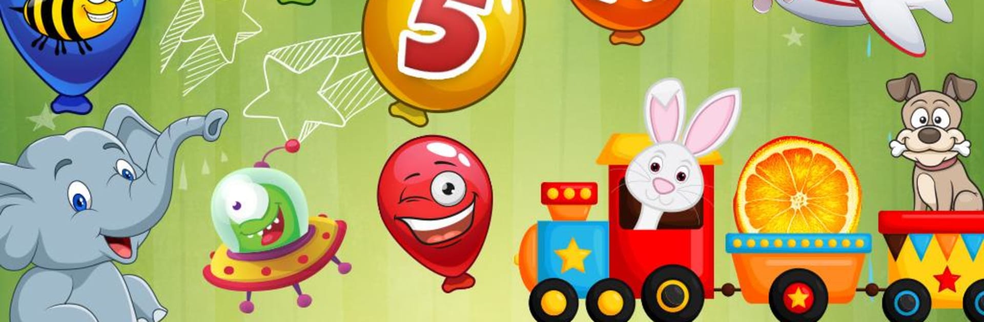Balloon pop - Toddler games