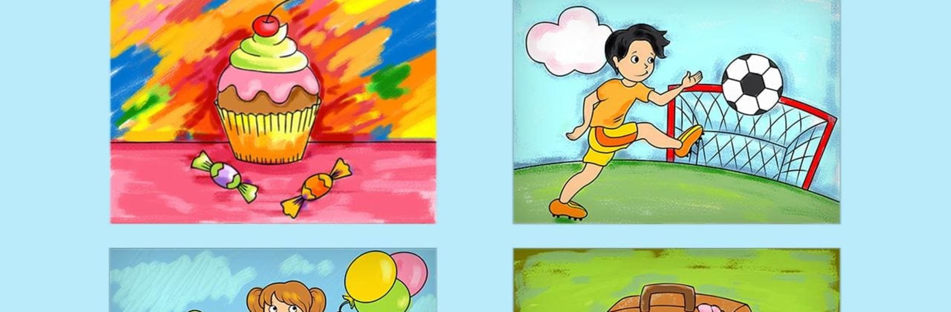 First Coloring book for kindergarten kids
