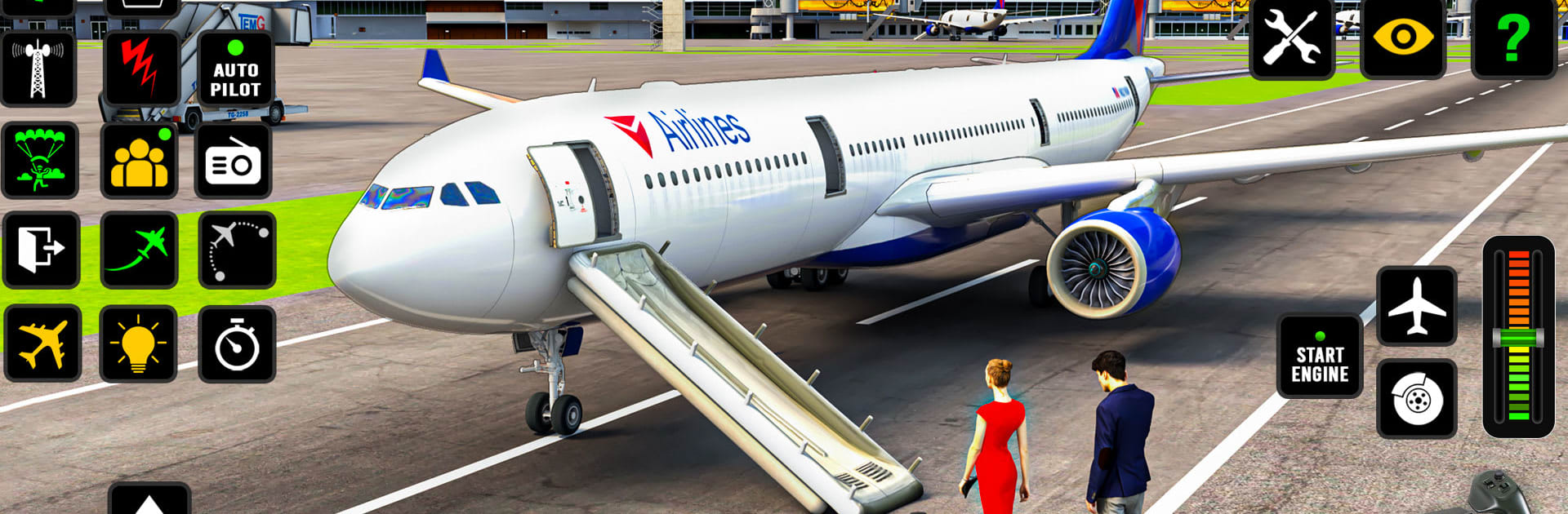 Airplane Flight Simulator 2024
