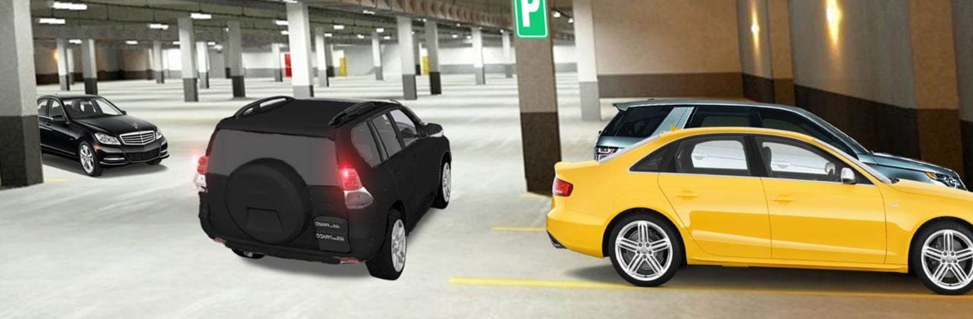 Modern Parking: New Prado Parking Game