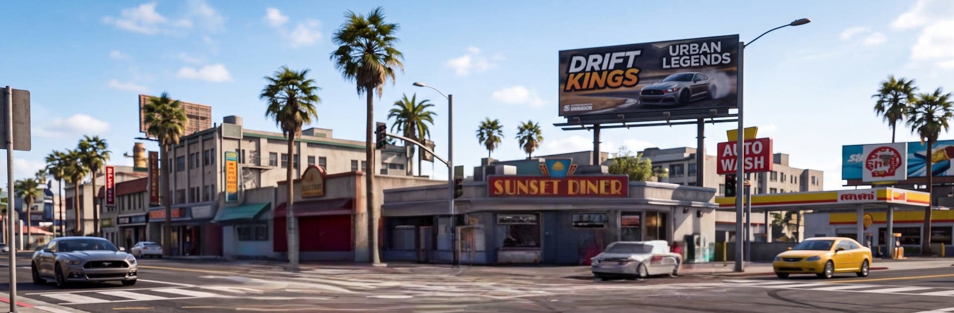 Real Car Driving: City Drift