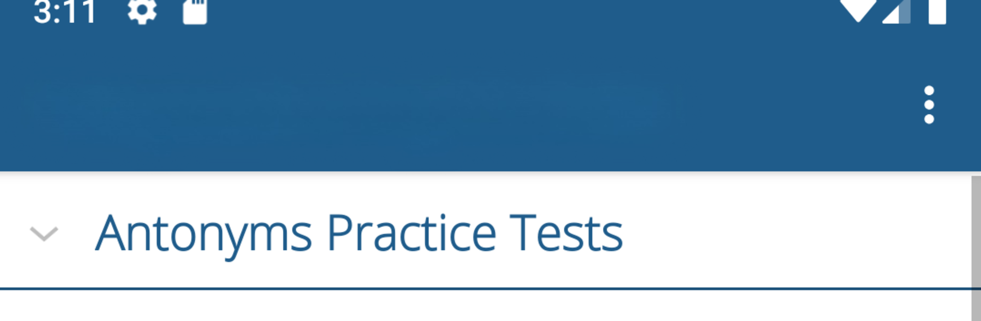 Competitive English Practice Tests Free