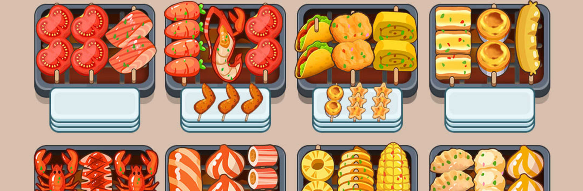Skewer Jam: Food Sort