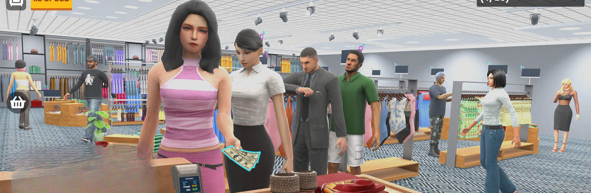 Clothing Store Simulator