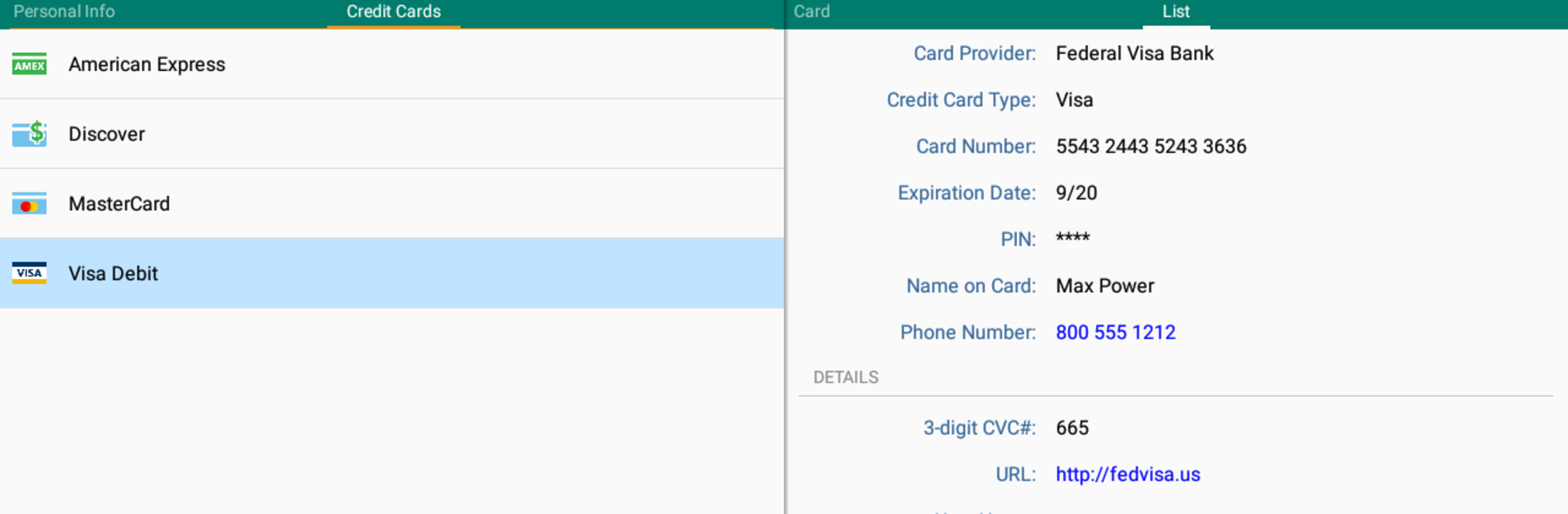 eWallet - Password Manager