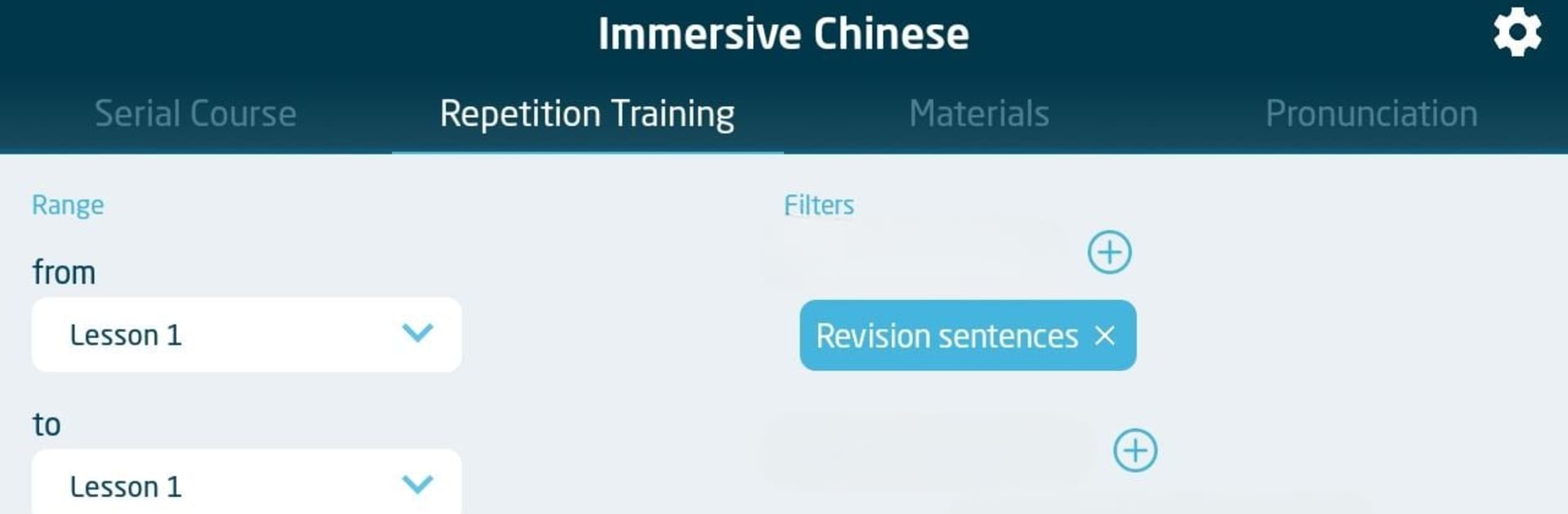 Immersive Chinese