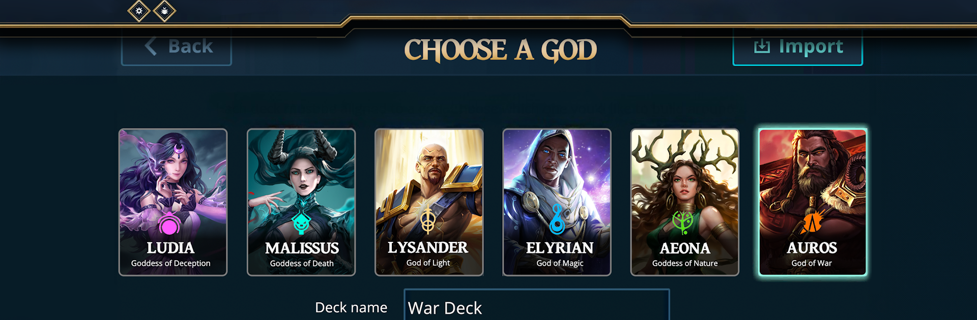 Gods Unchained