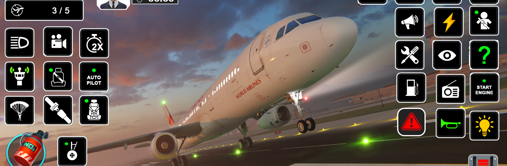 Pilot Flight Simulator Games
