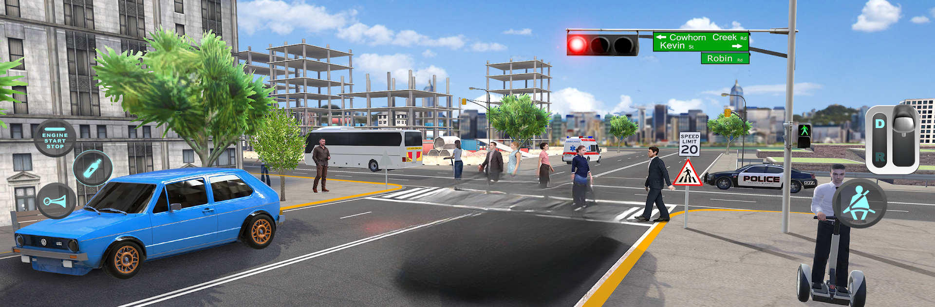 Modern Car Driving School 2020: Car Parking Games