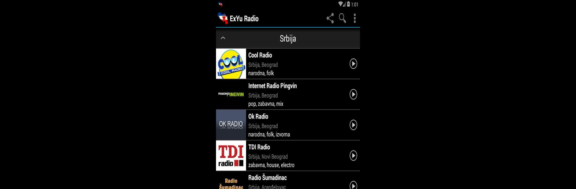 ExYu Radio Stanice