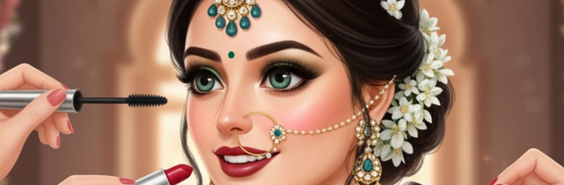 Indian Bridal Dress Up Salon