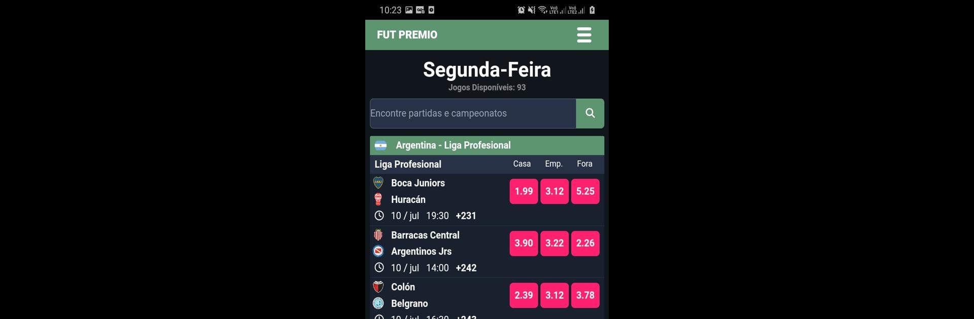 Infrabets