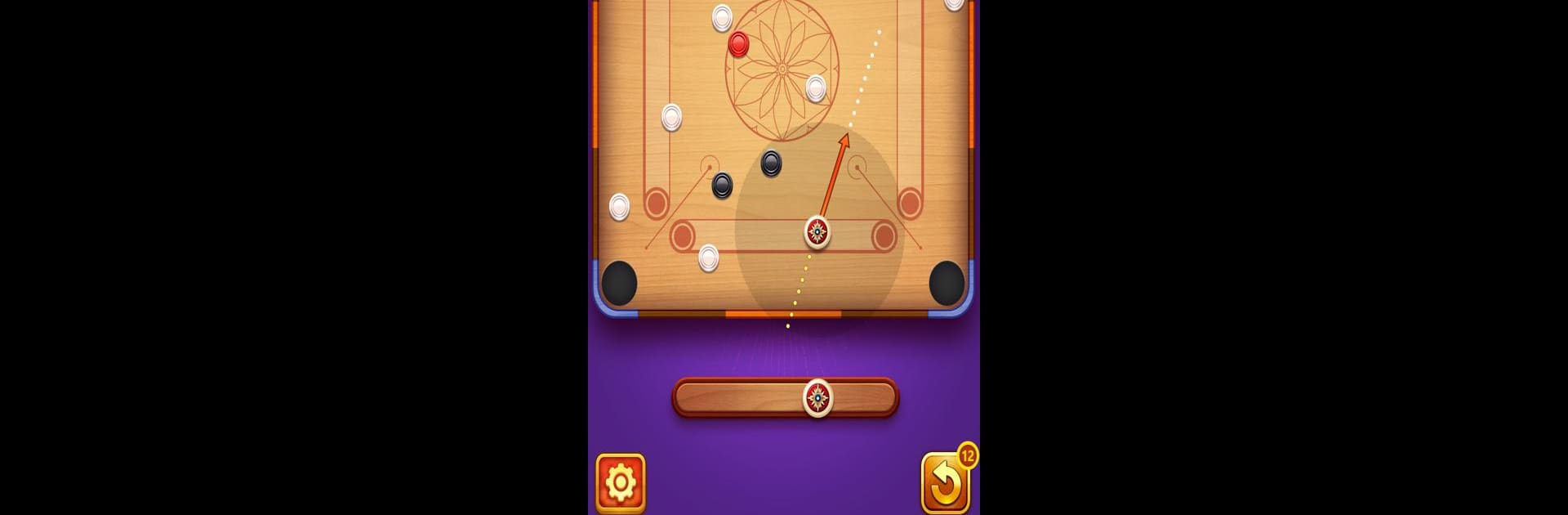 Carrom Go-Disc Board Game