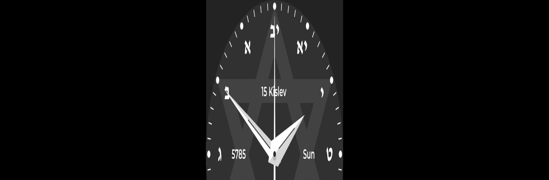Kabbalah watch face