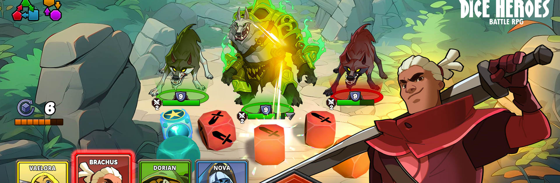Dice Heroes - Battle RPG