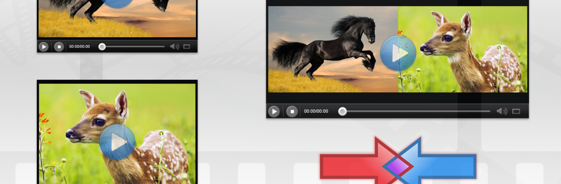 Video Merge - Side By Side