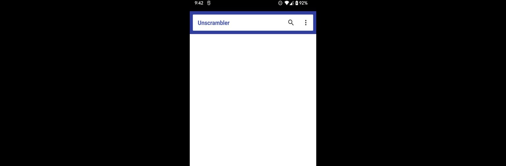 Unscramble Letters