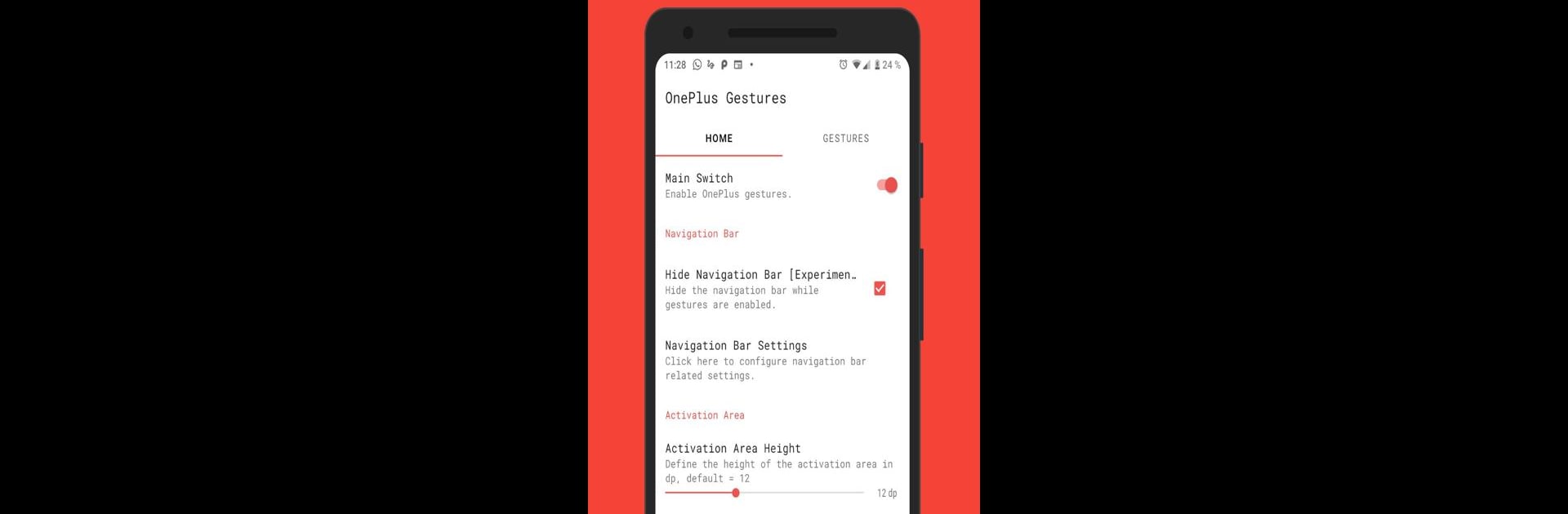 Vivid Navigation Gestures