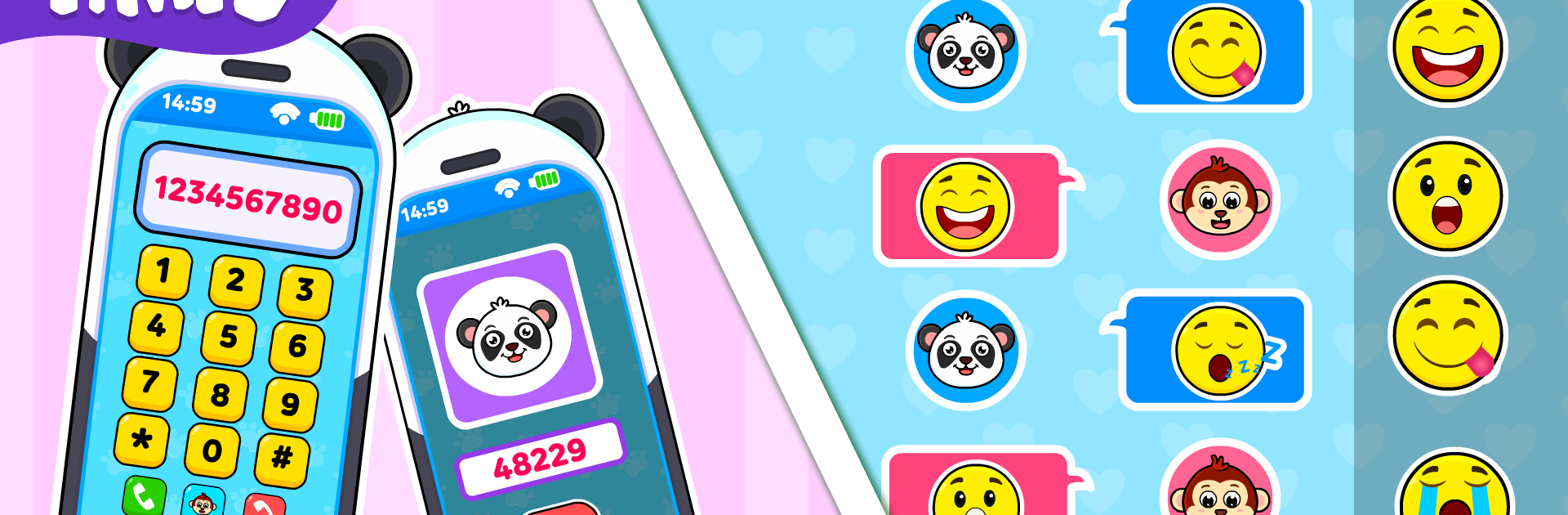 Timpy Kids Phone: Animal Games