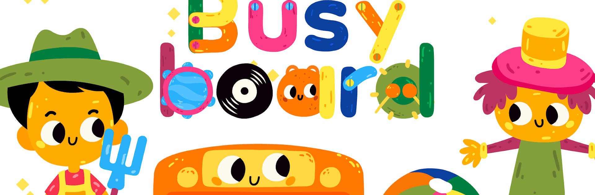 BusyBoard Games for Kids 2-5