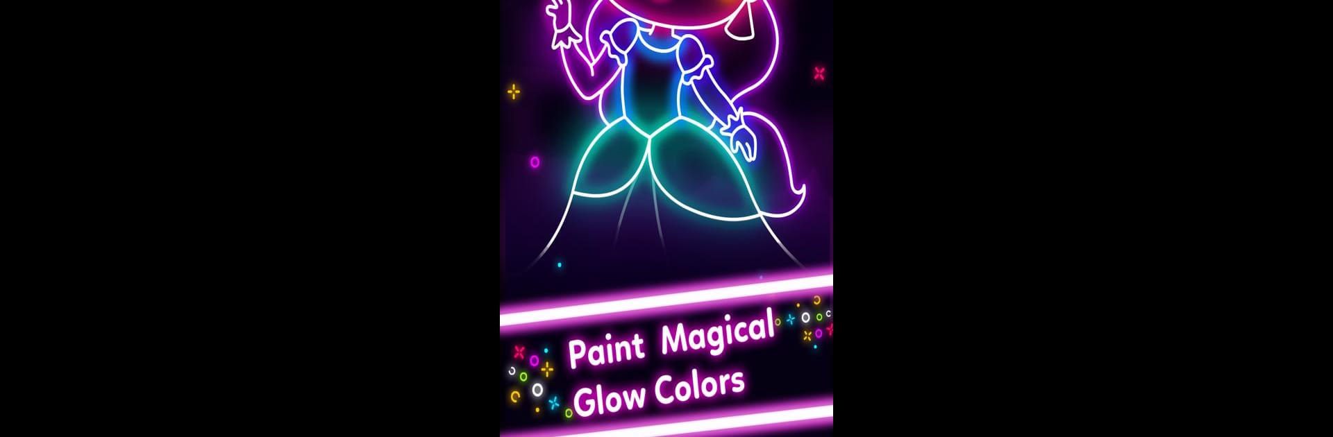 Doodle Glow Coloring & Drawing Games for Kids 🌟🎨