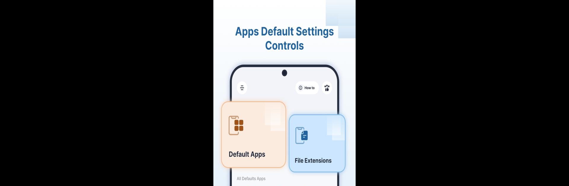 Apps Default Settings Controls