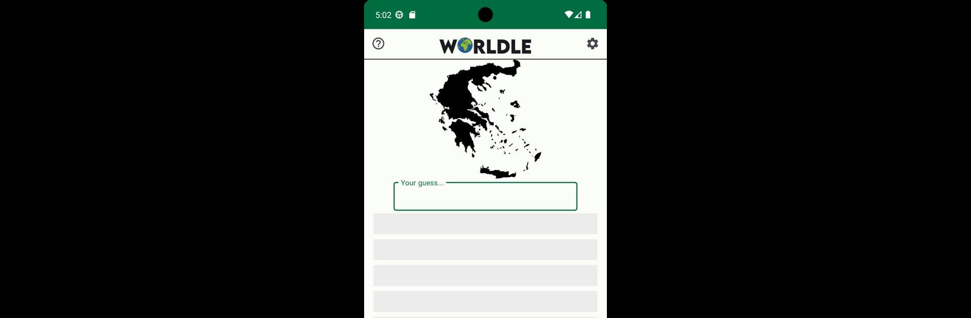 Worldle - Geography Guess