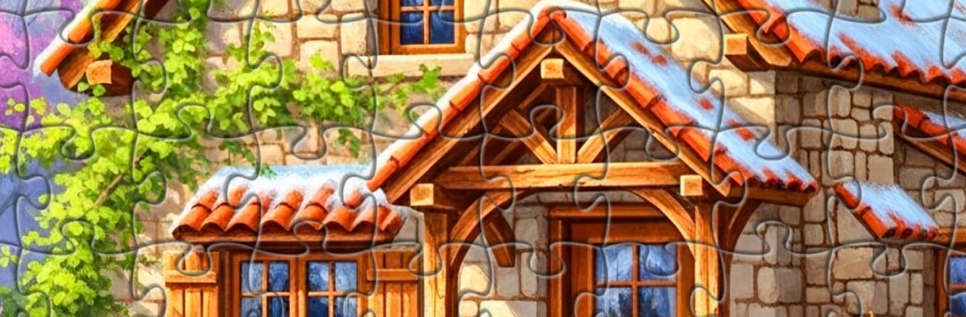 House Jigsaw Puzzles Game